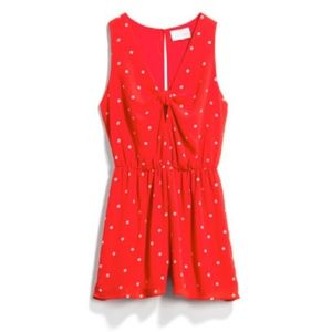 French Grey Corralyn Keyhole Detail Romper